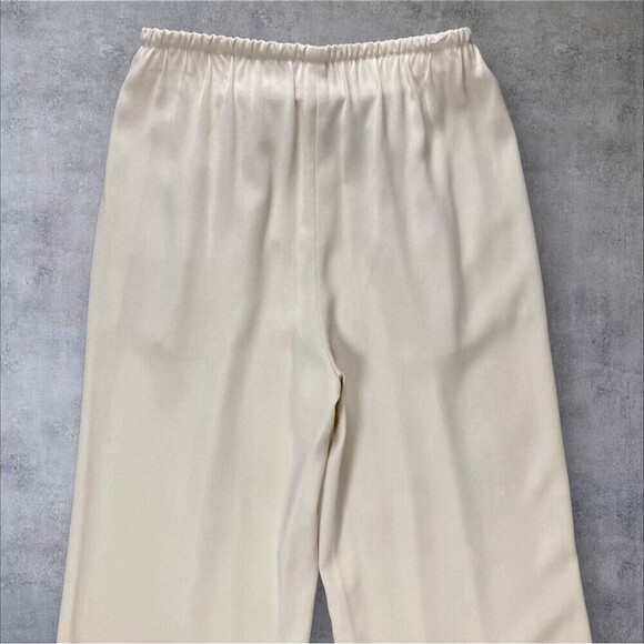 VINCE Pants Womens Size Small Tan Straight Leg Pleated Front Pull On Trousers - Picture 8 of 16